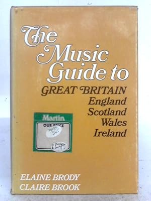 Imagen del vendedor de Music Guide to Great Britain a la venta por World of Rare Books