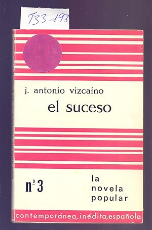 Bild des Verkufers fr EL SUCESO zum Verkauf von Libreria 7 Soles