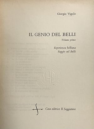 IL GENIO DEL BELLI