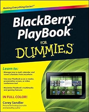 Seller image for BlackBerry PlayBook For Dummies for sale by WeBuyBooks