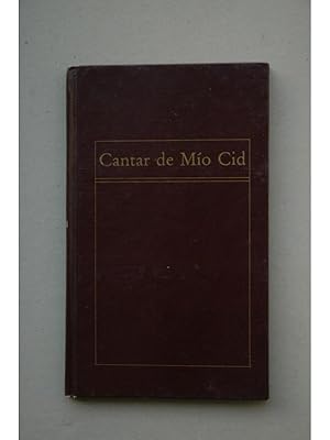 CANTAR de Mío Cid