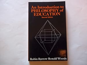 Imagen del vendedor de An Introduction to Philosophy of Education. SECOND EDITION. a la venta por Carmarthenshire Rare Books