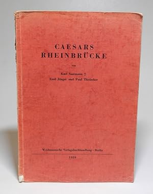Caesars Rheinbrücke. Mit 21 Textabbildungen und 8 Tafeln. Sonderdruck aus den Bonner Jahrbüchern,...