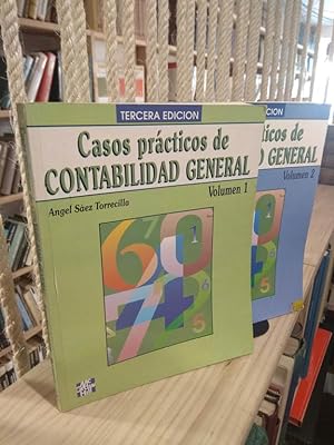 Imagen del vendedor de Casos prcticos de Contabilidad General (dos tomos) a la venta por Libros Antuano