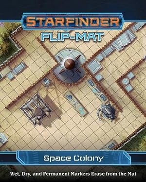Seller image for Starfinder Flip-Mat: Space Colony (Paperback) for sale by Grand Eagle Retail