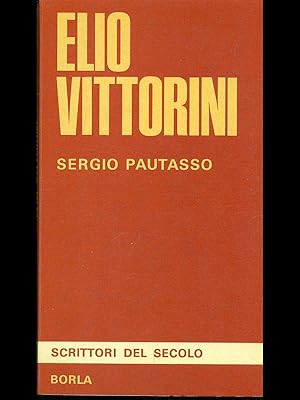 Bild des Verkufers fr Elio Vittorini zum Verkauf von Librodifaccia
