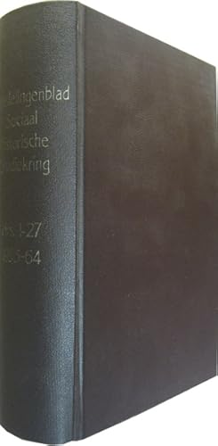 Bild des Verkufers fr Sociaal Historische Studiekring - Medelingenblad. Nummer 1 / 1953 - Nummer 27 / 1964 (27 volumes bound in one book). zum Verkauf von Rotes Antiquariat