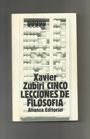 Seller image for Cinco lecciones de filosofa. for sale by Librera El Crabo