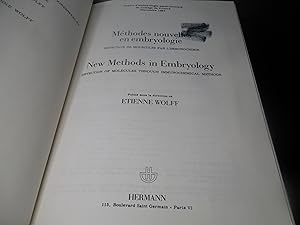 Seller image for Methodes Nouvelles en embryologie for sale by Eastburn Books