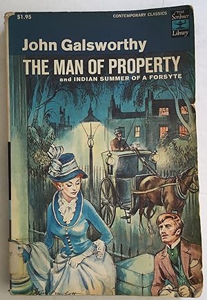 Imagen del vendedor de The Man of Property and Indian Summer of a Forsyte. a la venta por Monkey House Books