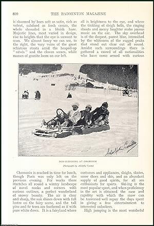 Seller image for Skiing ; Bob-Sleighing ; Hockey : Winter Sports Abroad, Norway. An uncommon original article from the Badminton Magazine, 1913. for sale by Cosmo Books