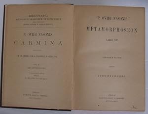 P. Ovidi Nasonis. Metamorphoseon. Libri XV. Herausgegeben von A. Zingerle. Latein.