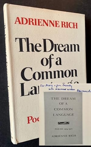 Immagine del venditore per The Dream of a Common Language: Poems 1974-1977 venduto da APPLEDORE BOOKS, ABAA