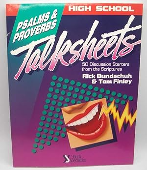 Immagine del venditore per High School Talksheets: Psalms and Proverbs venduto da Easy Chair Books