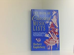 Imagen del vendedor de Book of Classical Music Lists a la venta por Book Broker