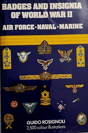 Badges and Insignia of World War II. Air Force. Naval. Marine.