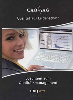 CAQ AG - Qualität aus Leidenschaft. Lösungen zum Qualitätsmanagement.