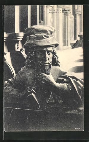 Image du vendeur pour Ansichtskarte Ulm a. D., Mnster, Chorgesthl, Cicero mis en vente par Bartko-Reher
