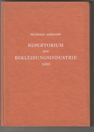 Imagen del vendedor de Repertorium der Bekleidungsindustrie 1955 a la venta por Elops e.V. Offene Hnde