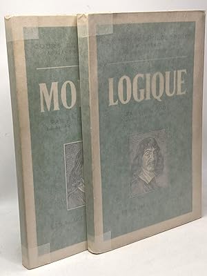 Bild des Verkufers fr Cours de philosophie: TOME 2: Logique et philosophie des sciences (Mouy 1944) + TOME 3: Morale (Bridoux 1946) zum Verkauf von crealivres