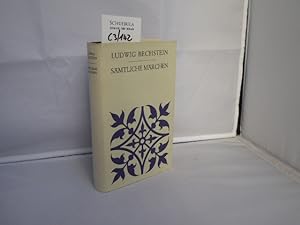 Bild des Verkufers fr Smtliche Mrchen. (Vollstndige Ausgabe der Mrchen Bechsteins nach der Ausgabe letzter Hand unter Bercksichtigung der Erstdrucke, mit Anmerkungen und einem Nachwort von Walter Scherf. Mit 187 Illustrationen von Ludwig Richter. Deutsches Mrchenbuch 1857). zum Verkauf von Schuebula
