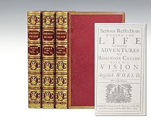 Image du vendeur pour The Life and Strange Surprizing Adventures of Robinson Crusoe; The Farther Adventures of Robinson Crusoe; Serious Reflections During the Life And Surprising Adventures of Robinson Crusoe. mis en vente par Raptis Rare Books