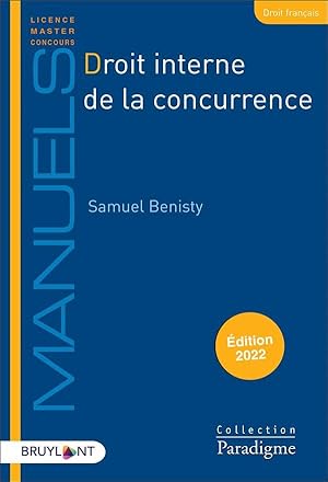 droit interne de la concurrence (édition 2022)