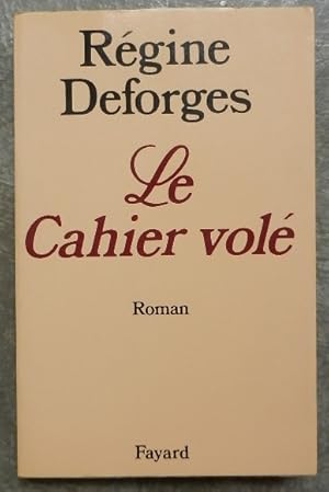 Seller image for Le cahier vol. Petite chronique des annes 50. for sale by Librairie les mains dans les poches