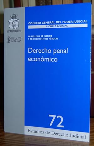 Seller image for DERECHO PENAL ECONOMICO for sale by Fbula Libros (Librera Jimnez-Bravo)