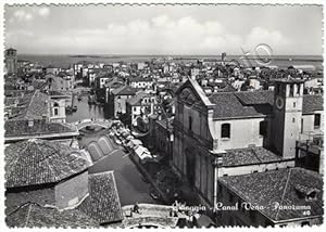 Cartolina di Chioggia, panorama - Venezia, 1954