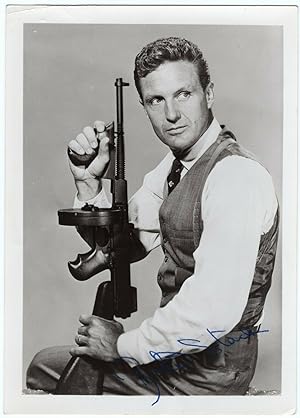 Cinema - Autografo attore Robert Stack (Los Angeles, 1919 - Beverly Hills, 2003)