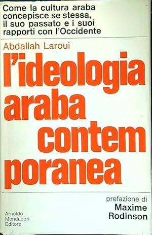 Imagen del vendedor de L'ideologia araba contemporanea a la venta por Librodifaccia