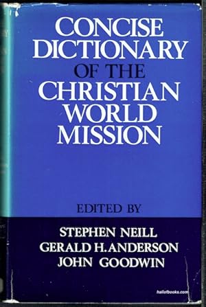 Seller image for Concise Dictionary Of The Christian World Mission for sale by Hall of Books