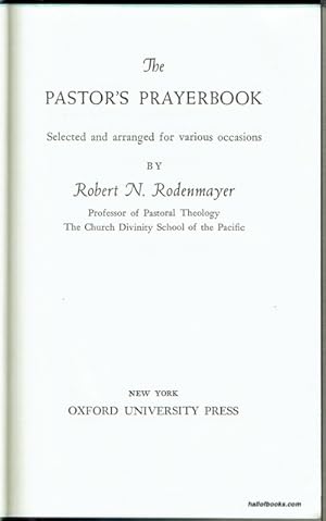 The Pastor's Prayerbook