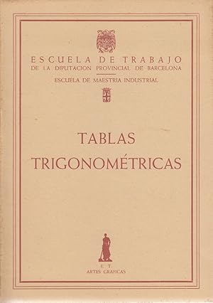 Imagen del vendedor de TABLAS TRIGONOMTRICAS a la venta por Libreria Rosela