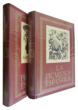 Imagen del vendedor de LA PICARESCA ESPAOLA. 2 Tomos OBRA COMPLETA. Con Litografas originales de Lorenzo Goi. a la venta por Libreria Rosela