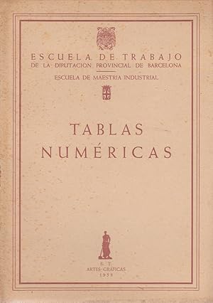 TABLAS NUMÉRICAS