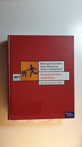 Seller image for Konsumentenverhalten : der europische Markt for sale by Gebrauchtbcherlogistik  H.J. Lauterbach