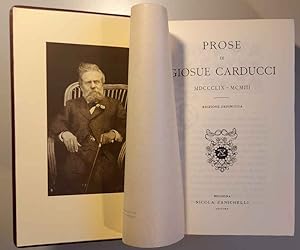 Prose di Giosue Carducci 1859-1903. Edizione definitiva
