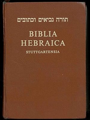 Biblia Hebraica Stuttgartensia.