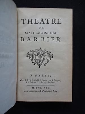 Théâtre de Mademoiselle Barbier