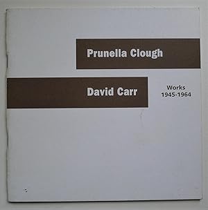 Bild des Verkufers fr Prunella Clough. David Carr. Works 1945-1964. Austin/Desmond Fine Art, London 1996. zum Verkauf von Roe and Moore