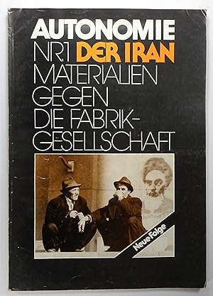Bild des Verkufers fr Der Iran. Materialien gegen die Fabrikgesellschaft, Nr. 1 Neue Folge (5/79). zum Verkauf von Brbel Hoffmann