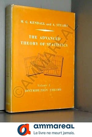 Seller image for Advanced Theory of Statistics: Distribution Theory v. 1 for sale by Ammareal