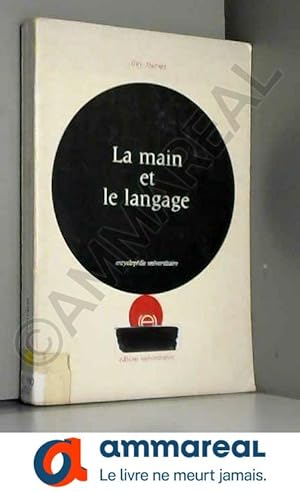 Image du vendeur pour La main et le langage. mis en vente par Ammareal