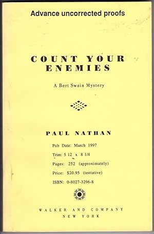 Count Your Enemies: A Bert Swain Mystery