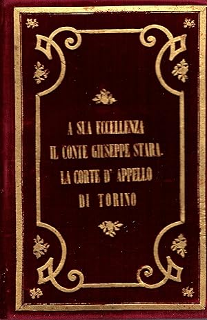 Image du vendeur pour Parole pronunciate in occasione dell'insediamento di S. E. il Commendatore Edoardo Castelli nella carica di Primo Presidente della Corte d'Appello di Torino mis en vente par Gilibert Libreria Antiquaria (ILAB)