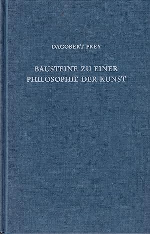 Seller image for Bausteine zu einer Philosophie der Kunst for sale by Clivia Mueller