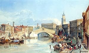 Seller image for The Rialto Bridge, Venice for sale by Arader Books