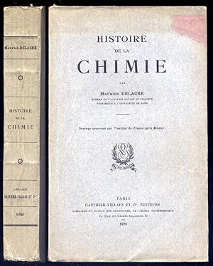 Immagine del venditore per Histoire de la Chimie. venduto da Hesperia Libros